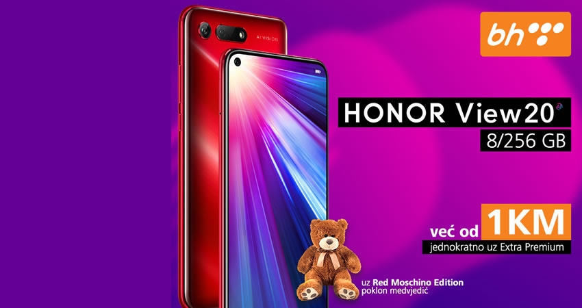 Neodoljivi Honor View 20 - u ponudi BH Telecoma