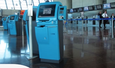 Kiosci za samostalnu prijavu na let - JP Međunarodni aerodrom SARAJEVO d.o.o